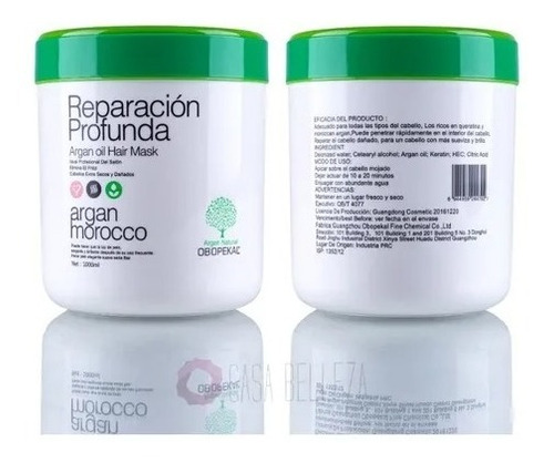 Obopekal® Crema Reparación Argan Morocco 1000ml