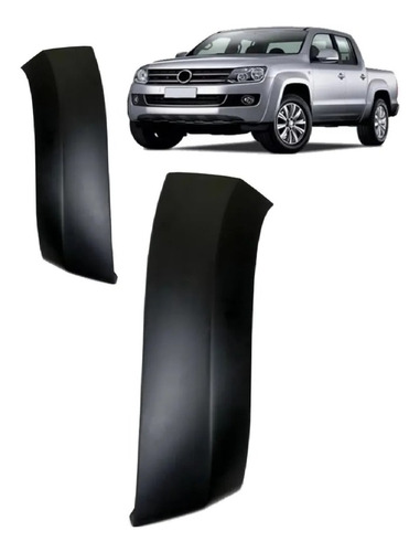 Fenders Moldura Paragolpe Delantero Vw Amarok 2010/16 El Par