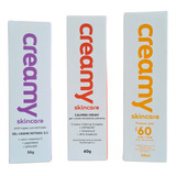 Kit Creamy Gel Retinol 30g+protetor Fps60+hidratante Calming