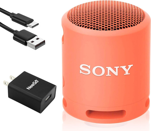 Sony Altavoz Bluetooth Xb12 Extra Bass, Color Coral