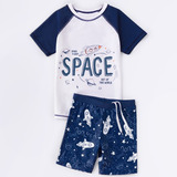 Bañador Infantil Space Con Protección Solar