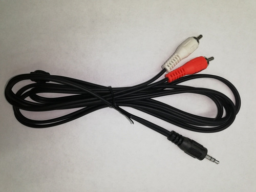 Cable Auxiliar. Plug 3.5mm Stereo A 2rca. 1.8mt