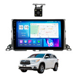 Estereo Toyota Highlander 2014-19 Carplay Androidauto 4+64gb