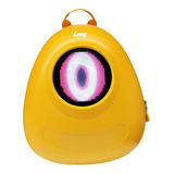 Mochila Multifuncional Colores Brillantes Ligera Amarillo