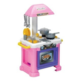 Cocina Infantil Piccola + 19 Accesorios Rondi Sharif Express Color Unico