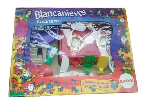 Juguete De Cocina Princesa Blancanieves + Recetas (sin Usar)