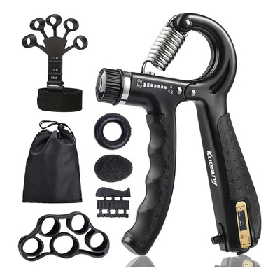 Ejercitador De Mano De Kit De Fitness Regulable 6 En 1 6 En 1 Ejercitador De Mano De Kit De Fitness Regulable Negro | MercadoLibre