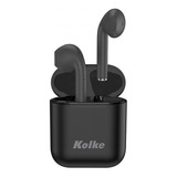 Auricular Kolke Bluetooth Tws Estuche Cargador Kab-479 Negr