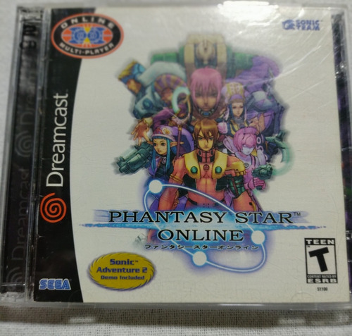 Phantasy Star Online Dreamcast Original Tectoy 