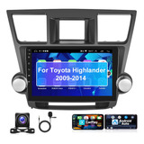 Estéreo Coche Android11 Para Toyota Highlander 09-14 Carplay