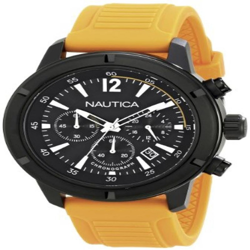 Nautica Hombres N18711g Reloj De Acero Inoxidable