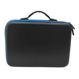 Case Maleta Para Drone Dji Spark - Cor Preto E Azul