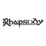 Calco Rhapsody Logo Sticker Vinilo