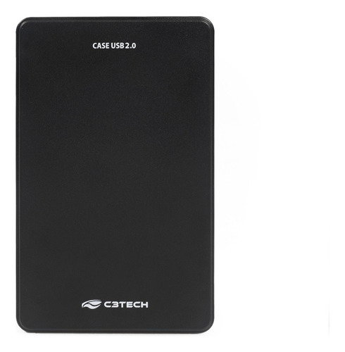 Case Para Hd Externo 2,5 Usb 2.0 Ch-210bk C3 Tech