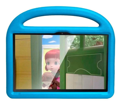 Capa Maleta Infantil Tablet Samsung Galaxy Tab A7 10.4 Azul