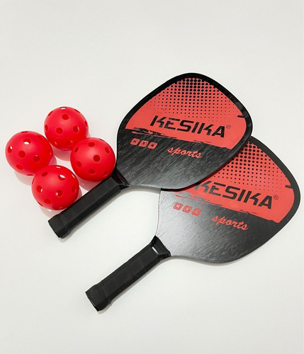 4 Piezas Raquetas Pickleball Paddle Bolsa De Almacenamiento