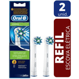 Refil Escova Elétrica Oral-b - Crossaction - 2 Unidades