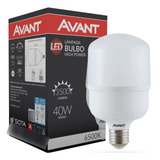 Lâmpada Led 40w Bulbo E27 6500k Galpão Comécio Loja Bivolt Cor Da Luz Branco-frio 100v/240v