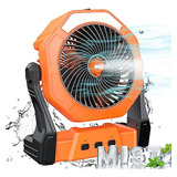 Ventilador Portátil Con Nebulizador, Batería Recargable De 1