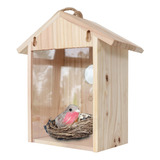 Casita Para Pájaros Para Ventana Exterior, Caja De Anidación