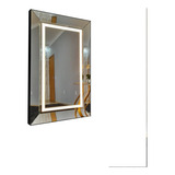 Espelho Exclusivo Jateado E C/ Led 80x180 Cm 