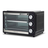 Horno De Mesa Eléctrico Recco Rhe-scaldare30 30l Negro 220v