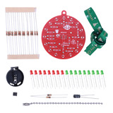 Kit Led Ne555 Para Decoración De Árbol De Navidad, Pcb, Sold