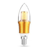 Ampolleta Led Vela E14 9w Luz Calida