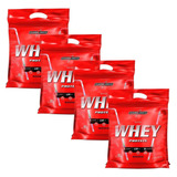 Combo / Kit 4x Nutri Whey Morango 907g Integralmédica