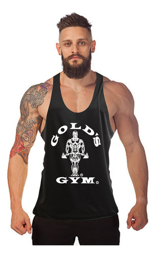 Regata  Super Cavada Camiseta Musculação Golds Gym Treino