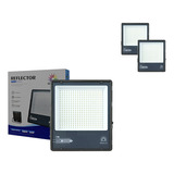 Reflector Led Luminaria 400w 44000lm Exteriores Ip65 2 Pzas