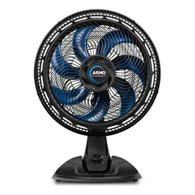 Ventilador de Mesa Arno X-TREME 7 40cm VE70, 150W, 7 Pás, 3 Velocidades, Oscilação 80º, Power Zone, Modo Sono Tranquilo | Parcelamento sem juros