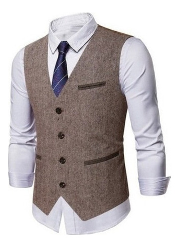 Chaleco Casual Elegante Para Hombre