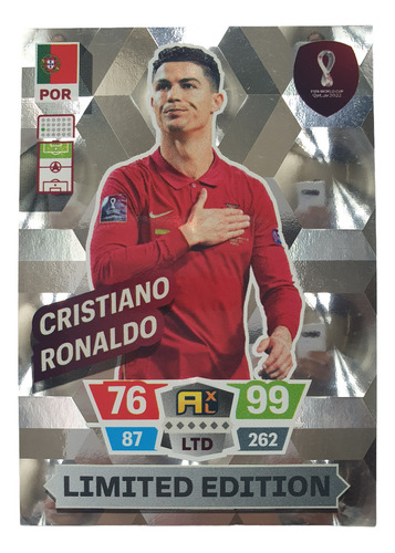 Carta Adrenalyn Xl Limited Edition Fifa World Cup Qatar 2022