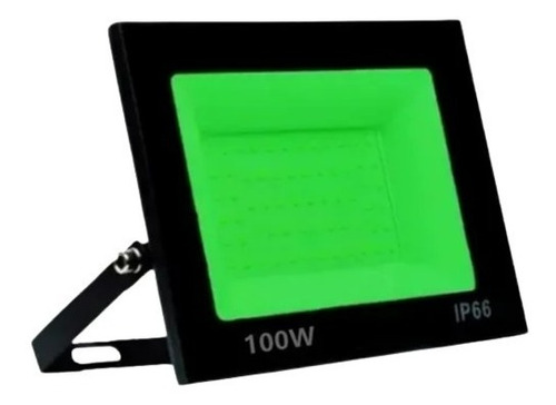 Refletor 100w Holofote Luz Verde Smd Prova D'água