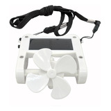Ventilador Solar Portátil Tipo E Fan, Minibolsillo Para Vent
