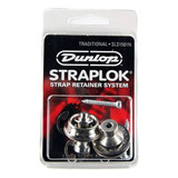 Strap Lock Dunlop S1s1501n Roldana Tradicional Nickel