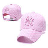 Gorra De Béisbol De Los Yankees De Nueva York Ajustable Rosa