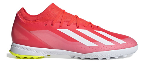 Botines adidas X Crazyfast League Tf Unisex Fútbol Rojo