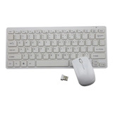 Combo Teclado + Mouse Inalámbrico Wireless Impermeable Mini