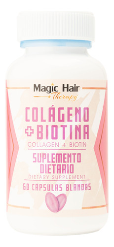 Cápsulas Blandas. Colágeno + Biotina Magic Hair Therapy
