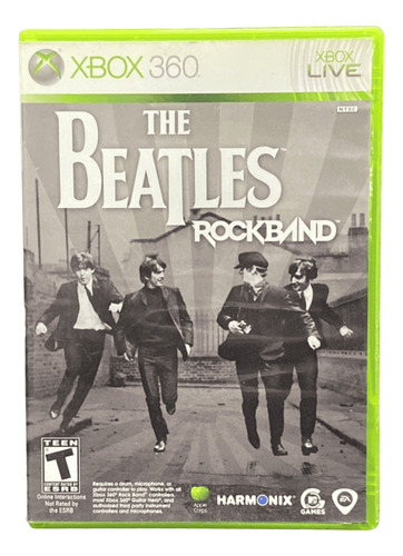 Jogo The Beatles Rockband - Xbox 360 Mídia Física