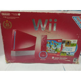 Consola De Nintendo Wii Original Roja Y Caja