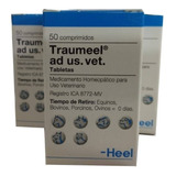 Traumeel Heel Homeopaticos Ad Us. Vet. Frasco X 50 Comp.