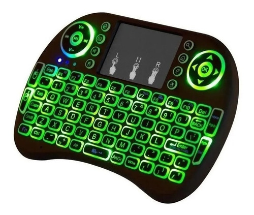 Mini Teclado Inalambrico Mouse Smart Tv Ps3 Pc Noga Xbox