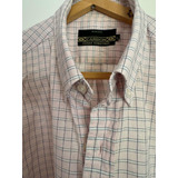 Camisa Cardón Hombre L/g Usada 100% Algodón Rosa