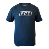 Playera Tee Fox Boxer Ss · Navy L