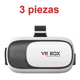 3 Lentes Vr Box Realidad Virtual 3d Ios/android Envio Gratis