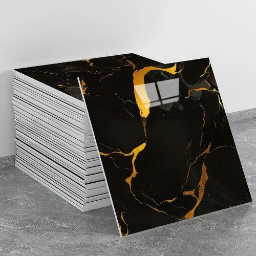 10 Piezas: Papel Tapiz De Lámina De Mármol De Pvc For Pared