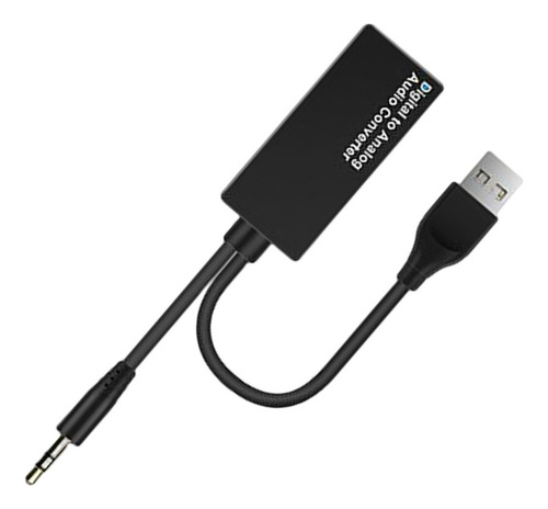 Adaptador De Audio Convertidor Conector Rca Óptica A 3,5 Mm